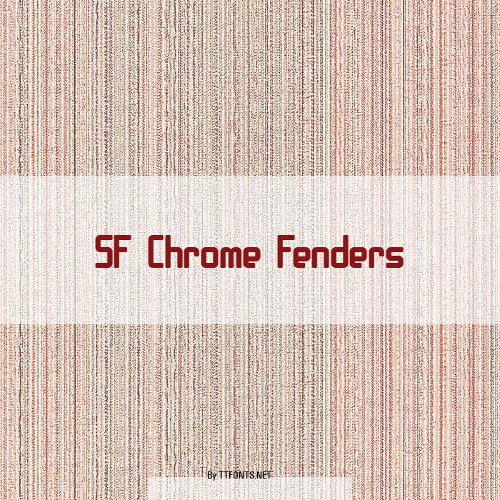 SF Chrome Fenders example